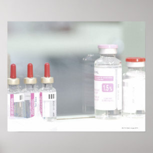Variety of medical solutions poster