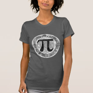 Variety of Pi Day Symbols Rounds T-Shirt