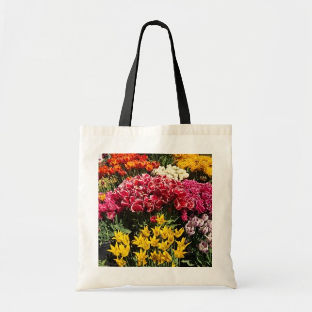 Variety of Tulips Tote Bag (Front)