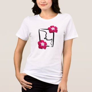 Variety pink black design  Tri-Blend shirt
