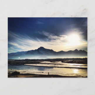 various alaska scenes postcard