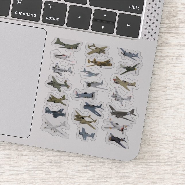 Various American WW2 Aeroplanes (Detail)