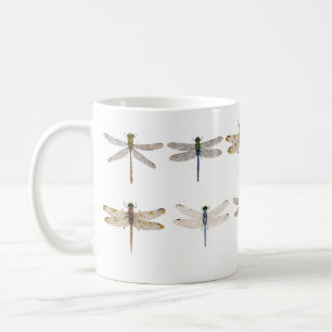 Various Dragonflies on a Mug