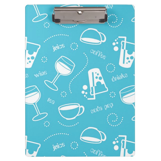 Various drinks clipboard (Front)