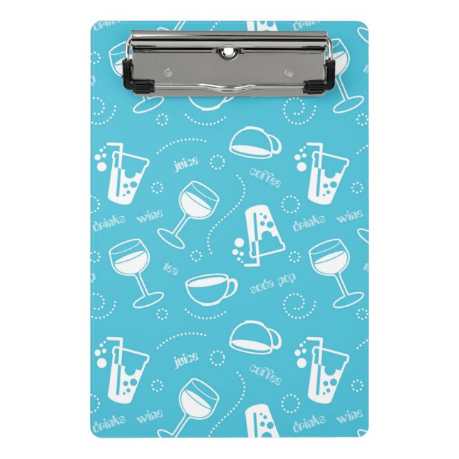 Various drinks mini clipboard (Front)
