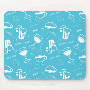Various drinks mouse mat
