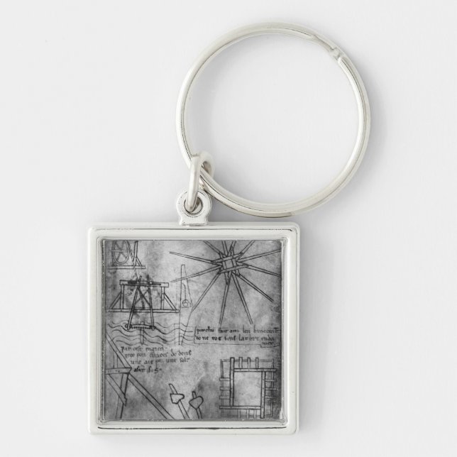 Various engines and instruments key ring (Front)