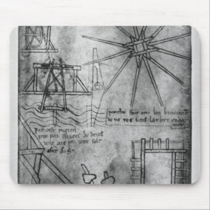 Various engines and instruments mouse mat