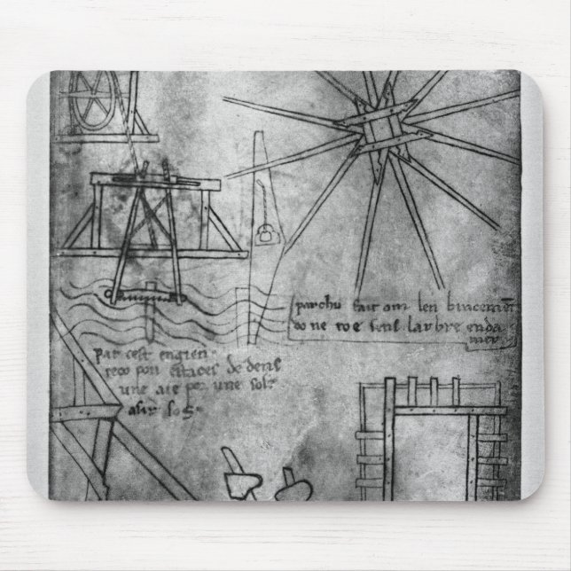 Various engines and instruments mouse mat (Front)