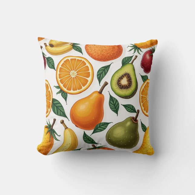 Various fruit pattern cushions (Front)