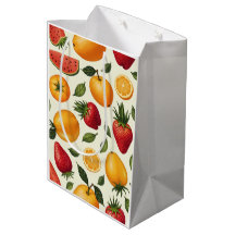 Various Fruits  Medium Gift Bag