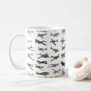 Various German WW2 Aeroplanes Coffee Mug