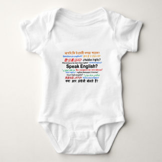Various Language Products - Speak English? Baby Bodysuit