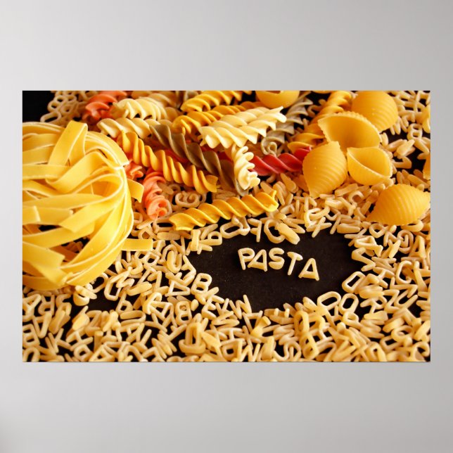 various pasta poster (Front)