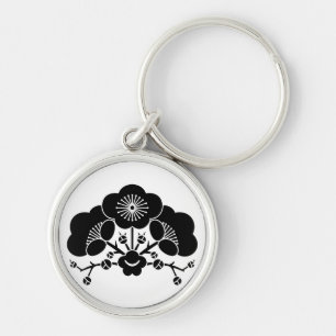 Various plum blossoms key ring