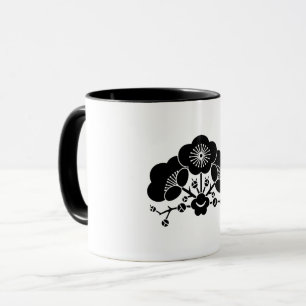 Various plum blossoms mug