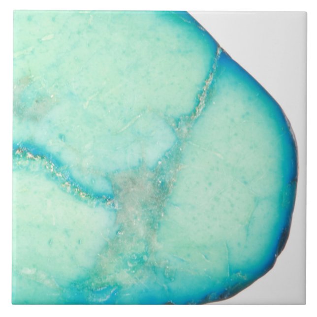 Various Semi-precious gemstone texture structure Tile (Front)