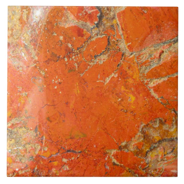 Various Semi-precious gemstone texture structure Tile (Front)