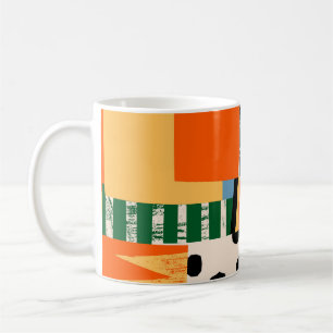 Various shapes: abstract seamless design coffee mug