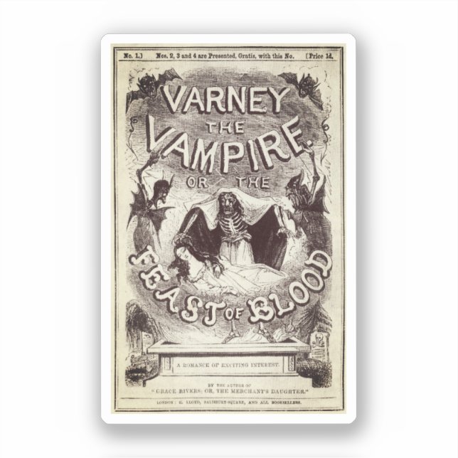 Varney the Vampire (Publication cover) (Front)