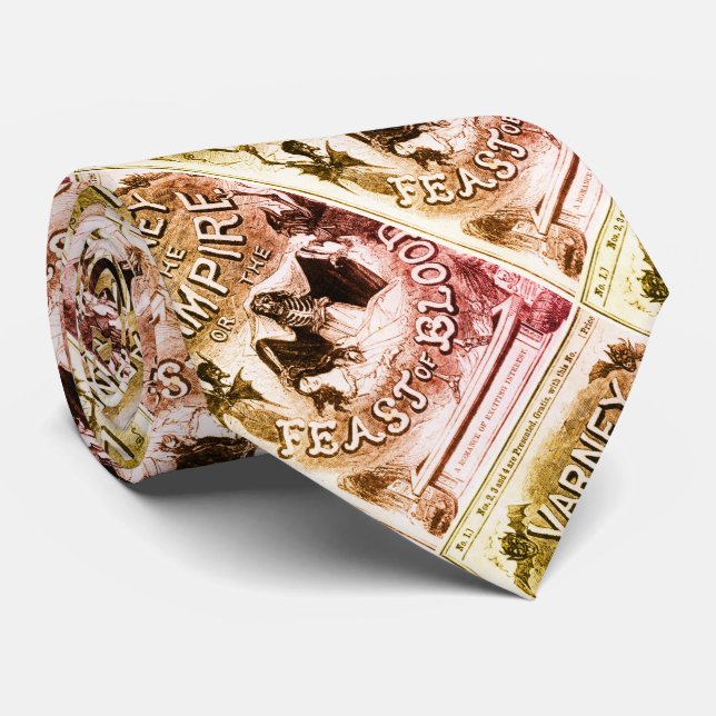 Varney the Vampire (Publication cover) Tie (Rolled)