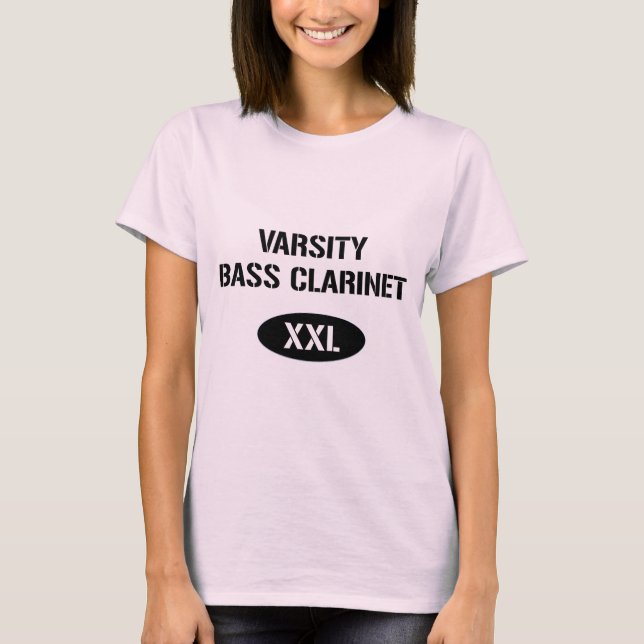 Varsity Bass Clarinet T-Shirt (Front)