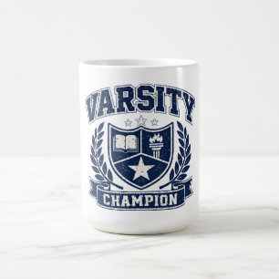 Varsity Champion – College Athletic Trophy Coffee Mug