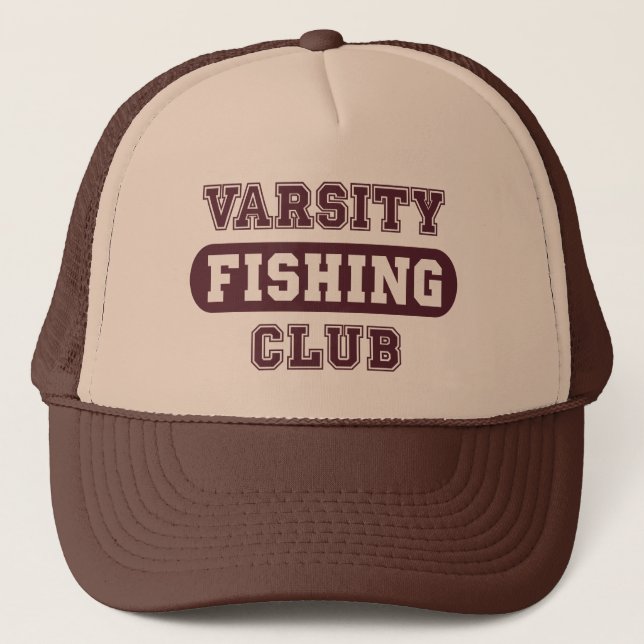 Varsity Fishing Club Trucker Hat (Front)