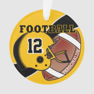 Varsity Football Player Ornament