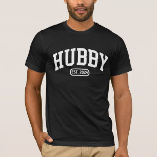 Varsity Hubby Matching Wedding T-Shirt