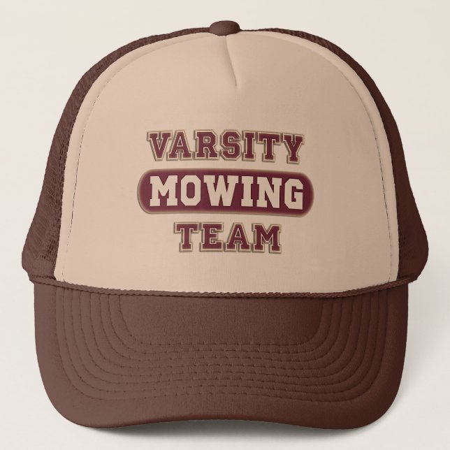 Varsity Mowing Team Trucker Hat (Front)
