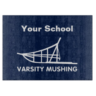 Varsity Mushing Cutting Board