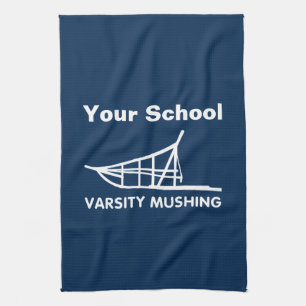 Varsity Mushing Tea Towel
