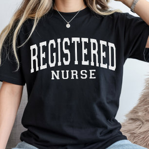 Varsity Registered Nurse Shirt Graduation Gift