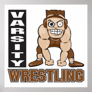 varsity wrestling poster