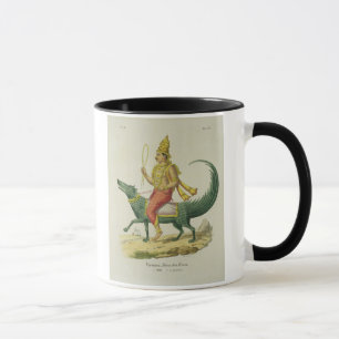 Varuna, God of the Oceans, engraved by Charles Eti Mug