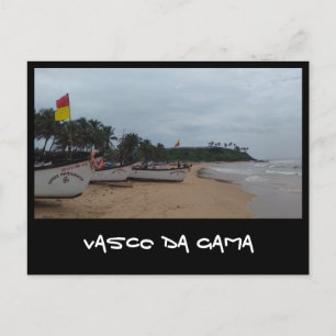 Vasco da Gama, Goa (India) Postcard
