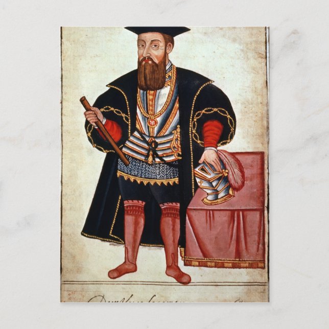 Vasco da Gama , illustration Postcard (Front)