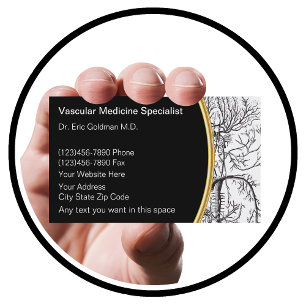 Vascular Medicine Business Cards