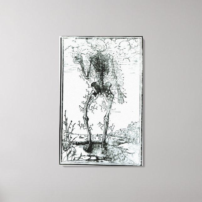 Vascular System of the Body Canvas Print (Front)