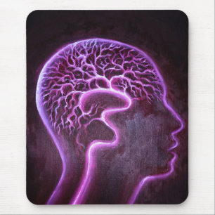 Vascularisation of the human brain mouse mat