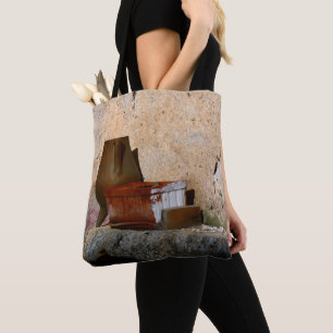 Vase and Basket Tote Bag