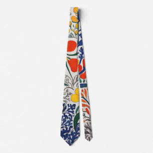 Vase and Wild Flowers Tie