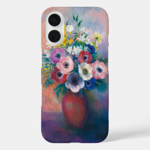 Vase D’anémones   Odilon Redon iPhone 16 Case