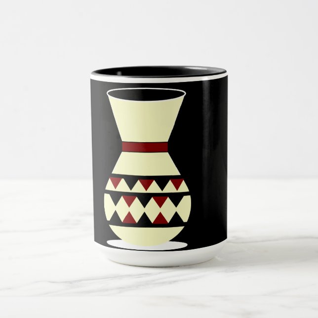 vase design mug (Center)