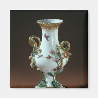 Vase Duplessis' with gold decoration