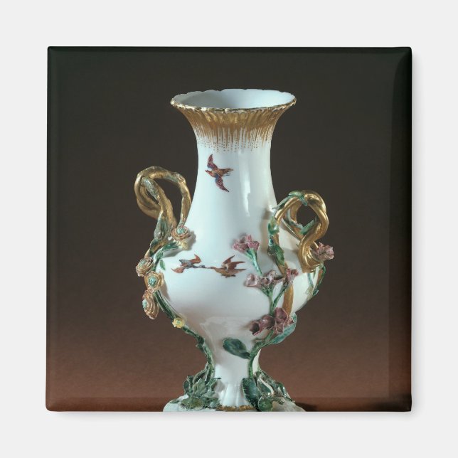 Vase Duplessis' with gold decoration Magnet (Front)