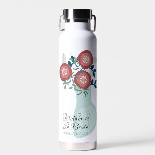 Vase Floral Wedding Gifts for Mother Water Bottle