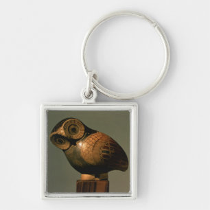 Vase in the form of an owl, Proto-Corinthian Key Ring
