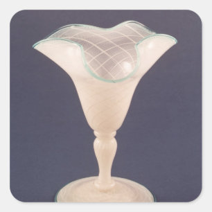 Vase, late 19th century square sticker